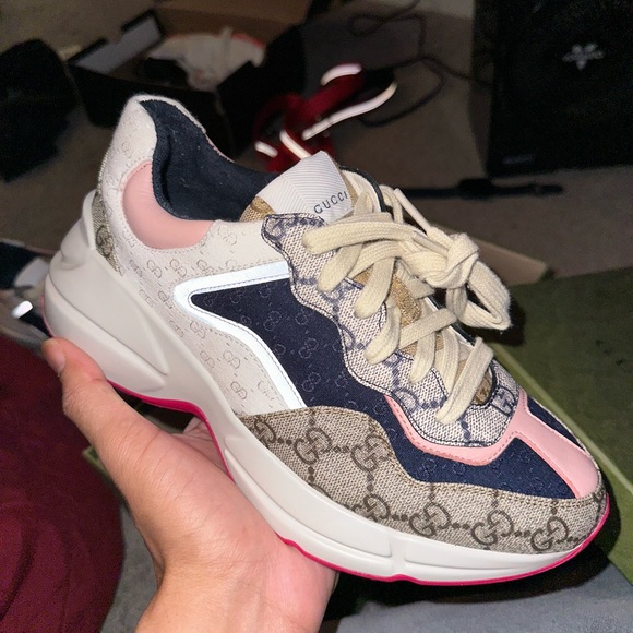 WOMEN'S GG RHYTON SNEAKER - Picture 5 of 8